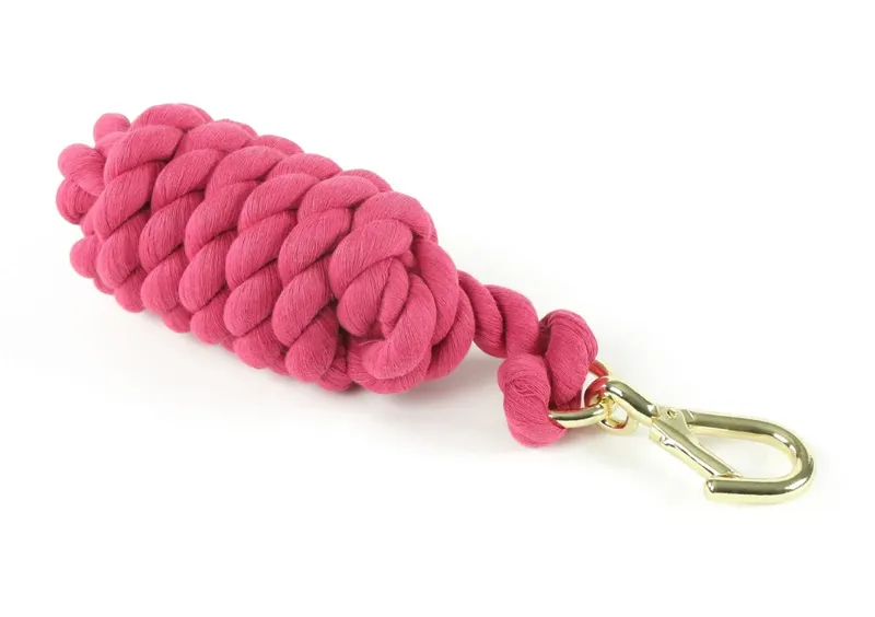 ARMA Plain Headcollar Lead Rope FUCHSIA 1.8m
