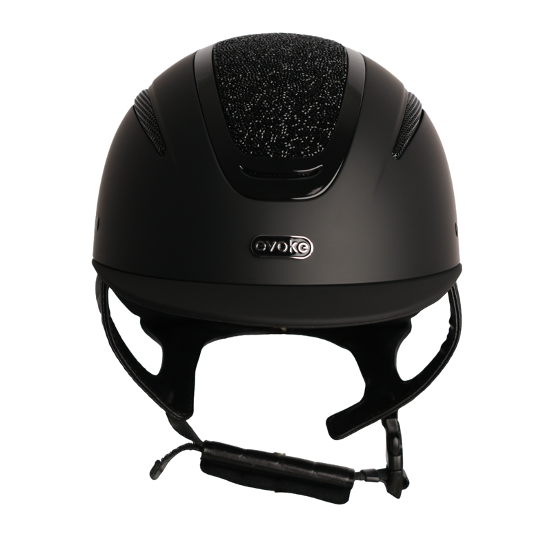 Evoke Elara Wide Peak Black/Jet Black Crystal Size Small Shell 52-54cm Liner Not included -2