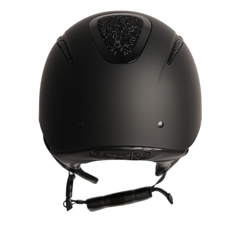 Evoke Elara Wide Peak Black/Jet Black Crystal Size Small Shell 52-54cm Liner Not included -1