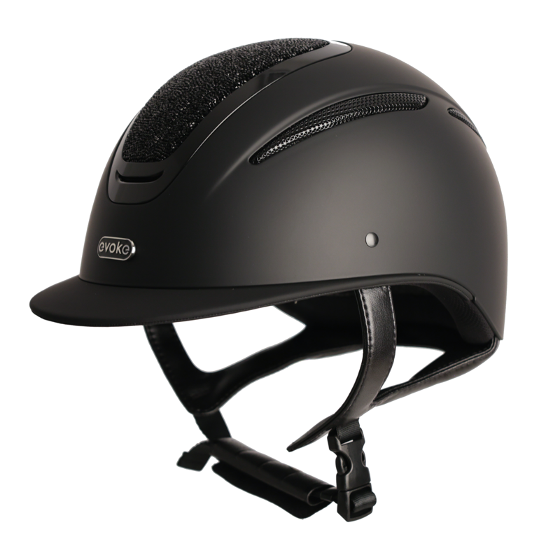 Evoke Elara Wide Peak Black/Jet Black Crystal Size Medium Shell 55-57cm Liner Not included