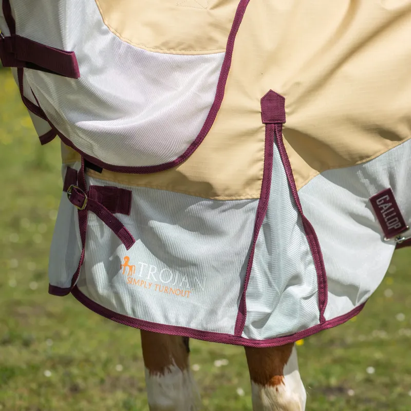 TROJAN Duraproof Hybrid Dual Fly Rug With Detachable Neck-2