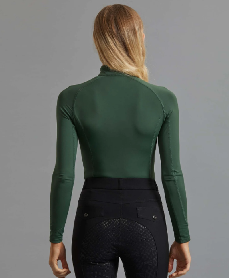 Premier Equine Ombretta Technical Riding Base Layer Green 12-2