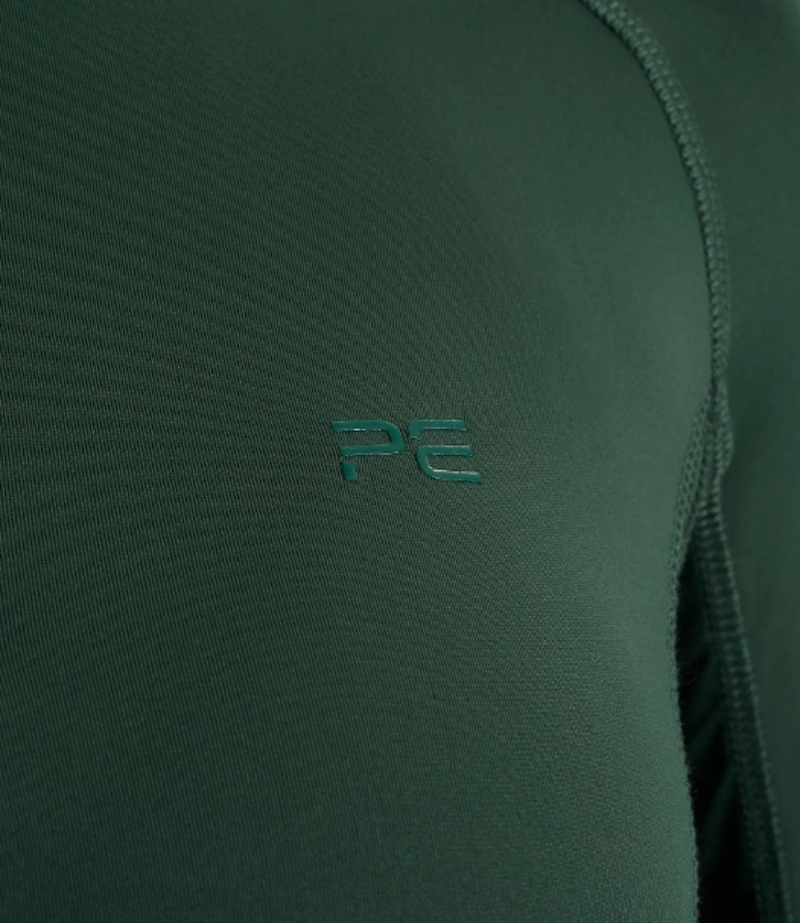 Premier Equine Ombretta Technical Riding Base Layer Green 12-3