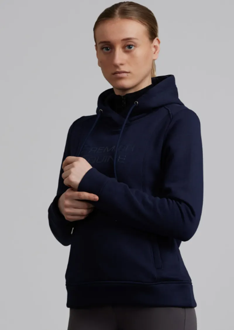 Premier Equine Lucia Ladies Hoodie / Navy uk