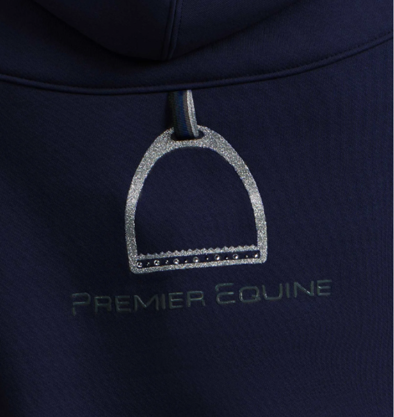 Premier Equine Lucia Ladies Hoodie / Navy uk-3