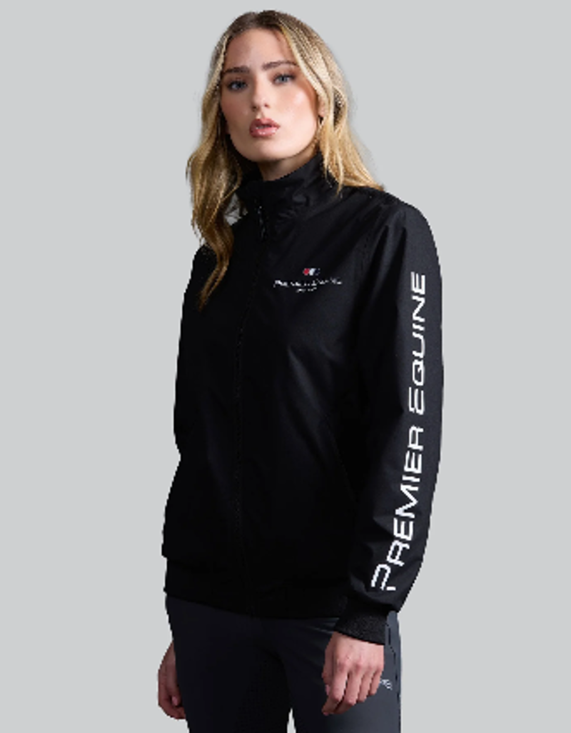 Premier Equine Omnia Womens Waterproof Riding Jacket Black-5