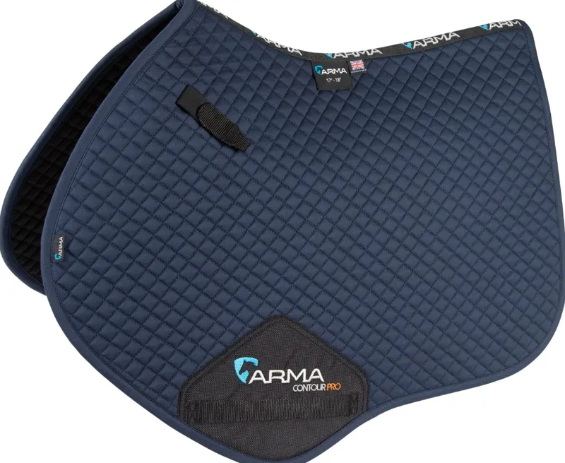 Shires ARMA Jump Saddlecloth Navy
