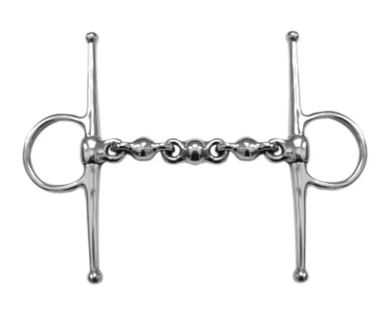 Shires Full Cheek Bit With Waterford Mouth Stainless Steel