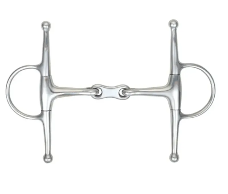 Shires Full Cheek French Link Snaffle Stainless Steel