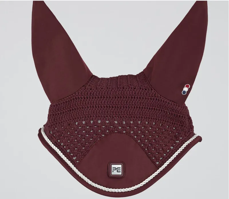 Premier Equine Salto Fly Veil In Wine