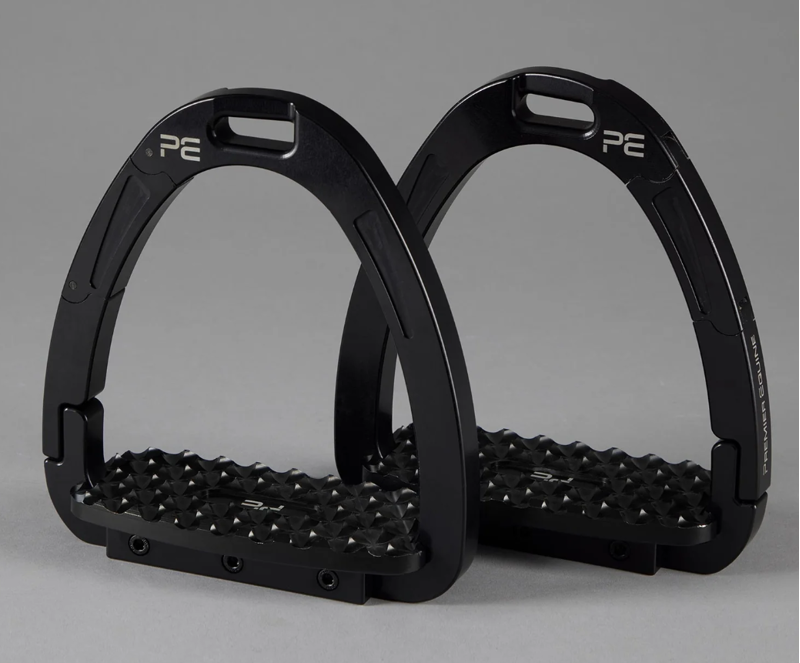 Premier Equine Intego Duo Safety Stirrups 4.75 Black