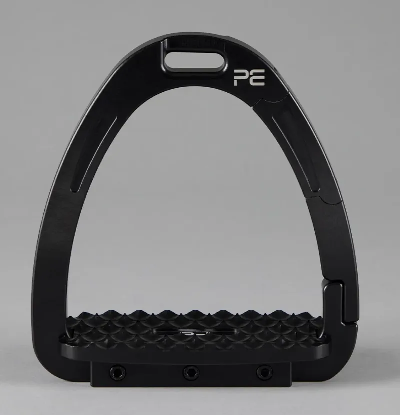 Premier Equine Intego Duo Safety Stirrups 4.75 Black-1