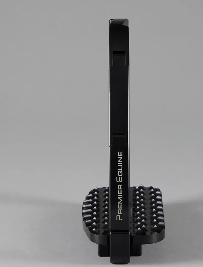 Premier Equine Intego Duo Safety Stirrups 4.75 Black-2