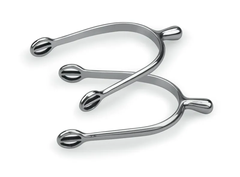 Ball End Spurs - Adult STAINLESS STEEL