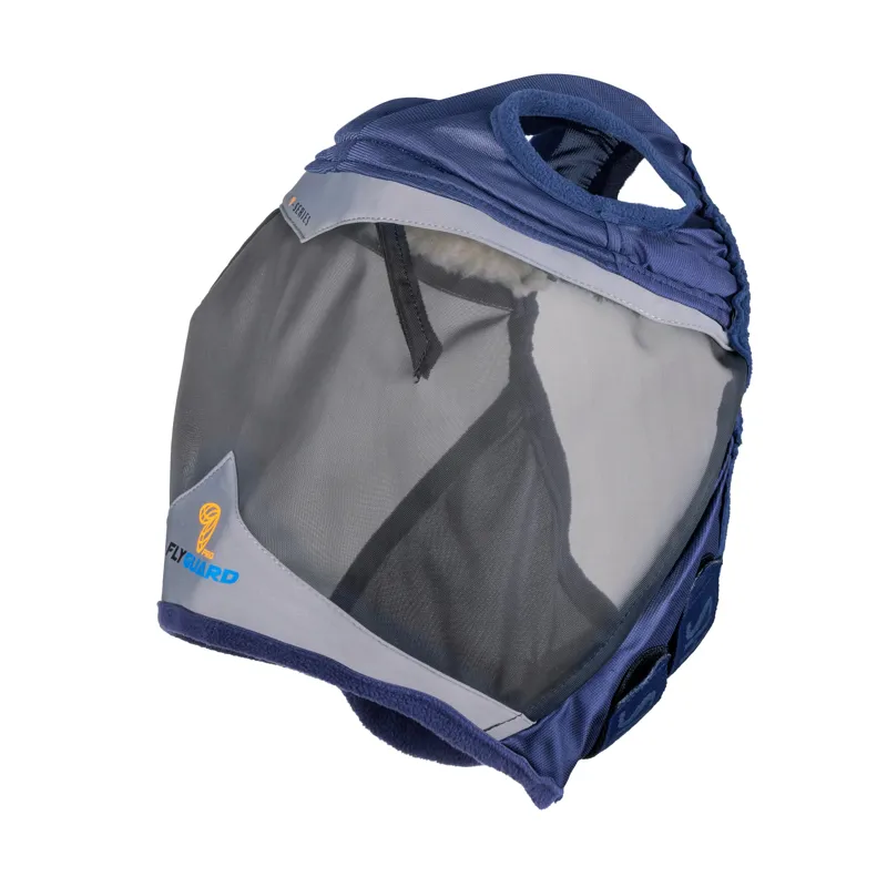 FlyGuard Pro Fine Mesh Fly Mask With Ear Hole NAVY