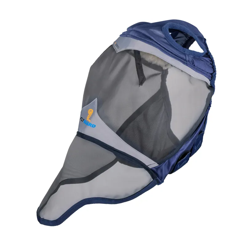 FlyGuard Pro Fine Mesh Fly Mask With Ear Hole and Nose NAVY