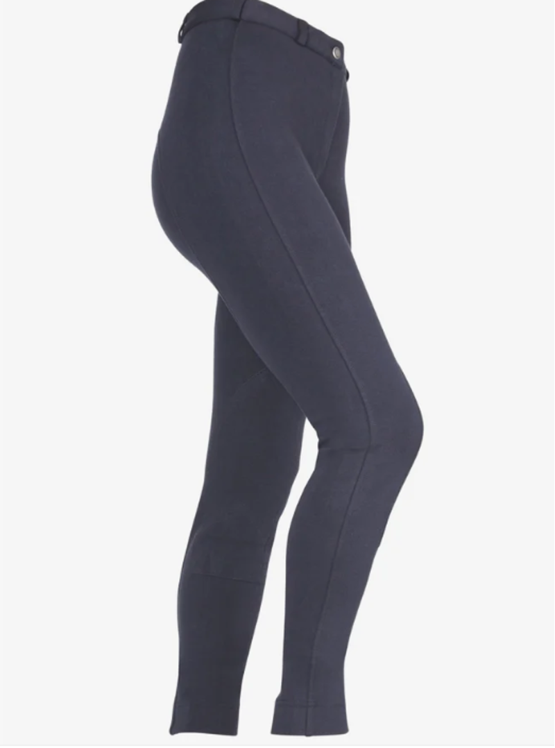 Shires Ladies Four Pocket Wessex Jodhpurs Navy 26-1