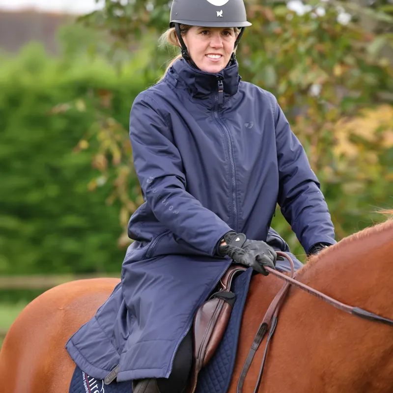 Shires Aubrion Core All Weather Robe - Unisex NAVY Medium
