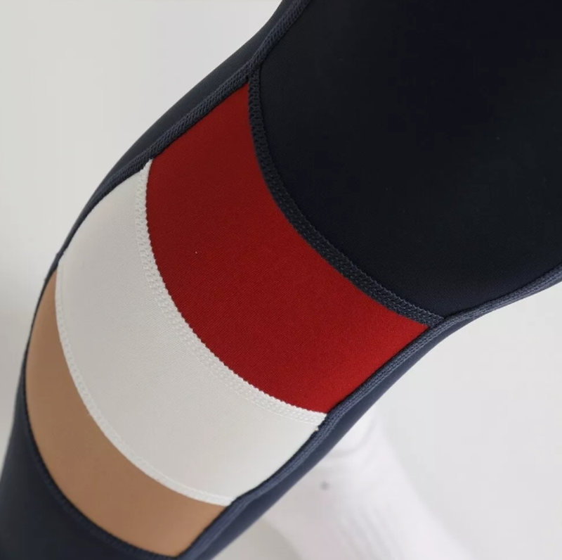 Shires Aubrion Team Shield Riding Tights Navy-1