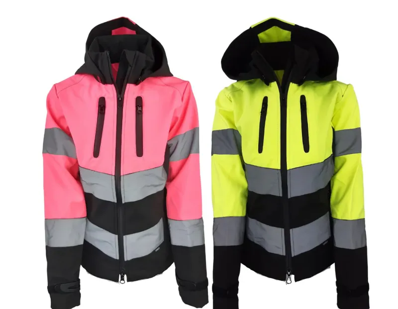 Cameo Equine Water Repellent Reflective Jacket Orange Childs