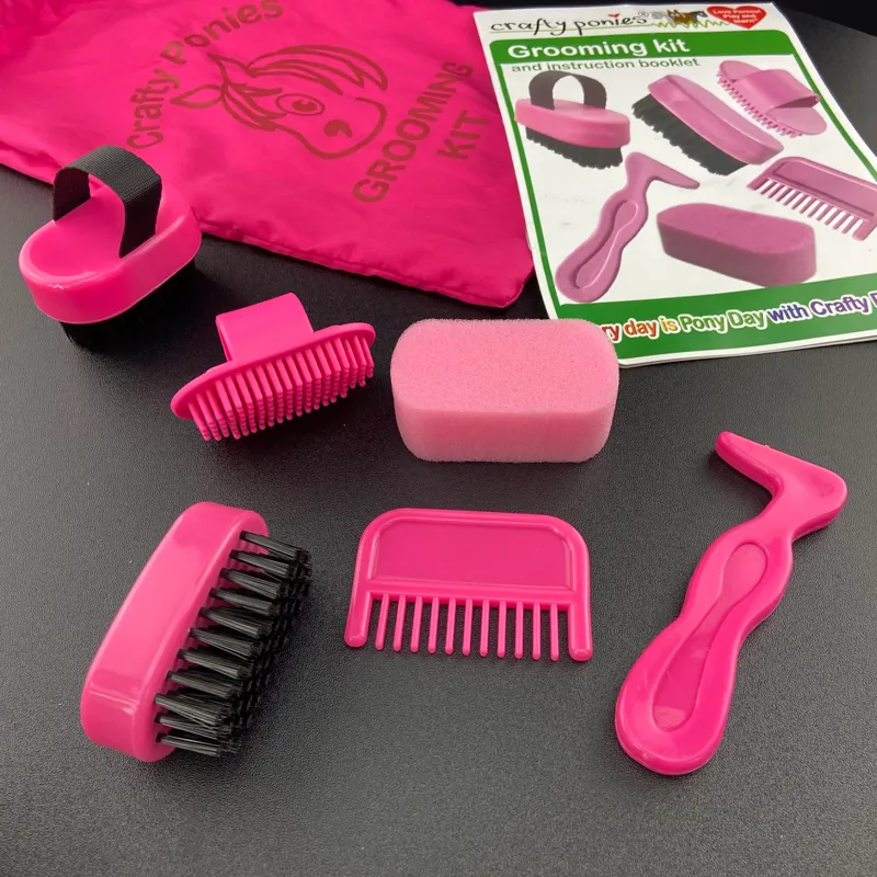 Crafty Ponies Toy Grooming Kit Pink