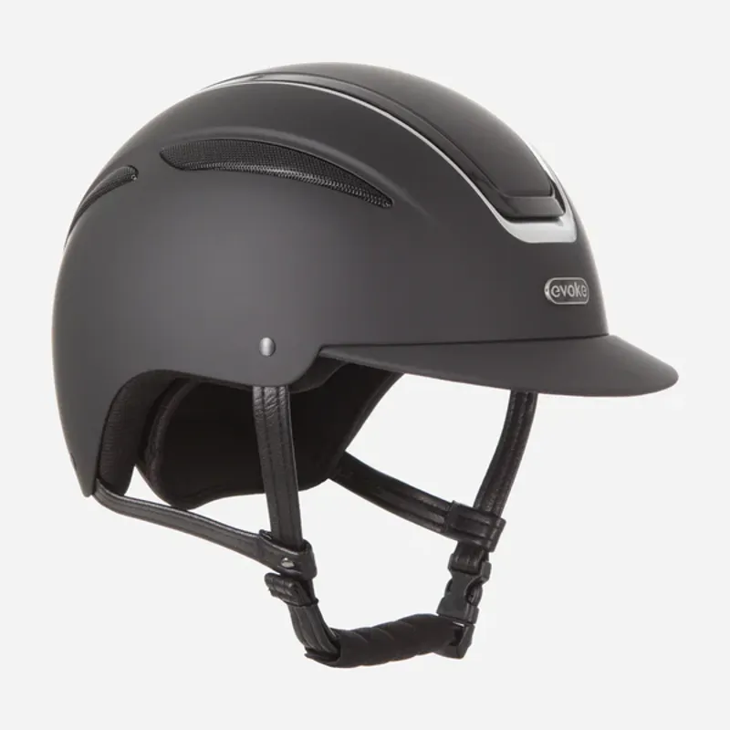 Evoke Callisto Classic Peak Black/Silver Medium Shell 56-58cm-3