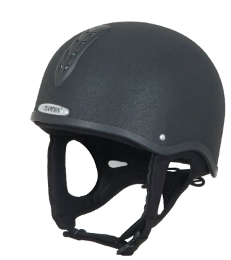Champion Junior X-Air Helmet Plus Black 1 55