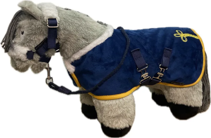 Crafty Ponies Deluxe Rug Set Navy
