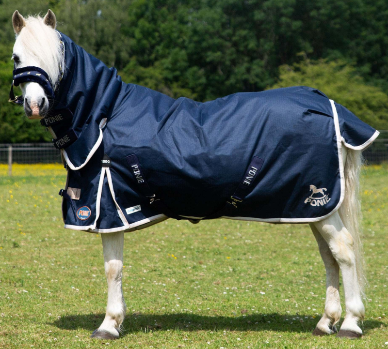 Gallop Ponie Duraproof 100g Turnout Combo 600 Denier Navy