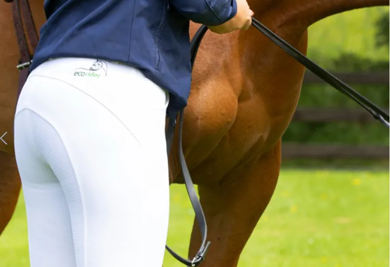 Eco Rider Bamboo Competition Breeches White 28