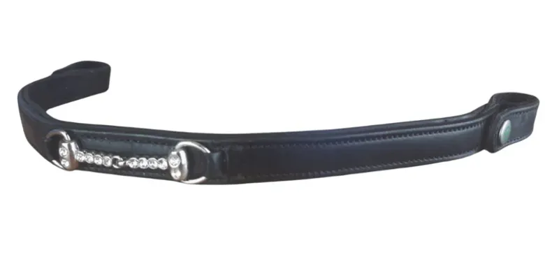 Eco Rider Ultra Comfort Snaffle Browband Brown