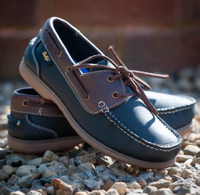 Gallop Deck Shoes Navy