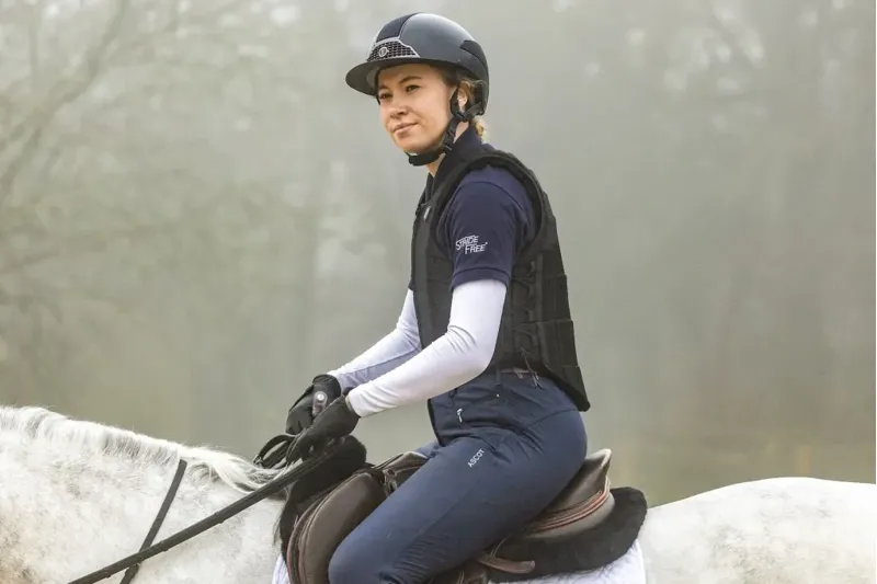 Gatehouse Oxer Riding Hat Navy