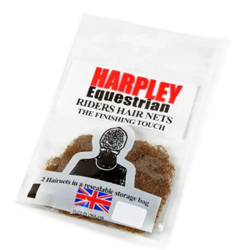 Shires Harpley Hairnets Medium Brown Medium Weight