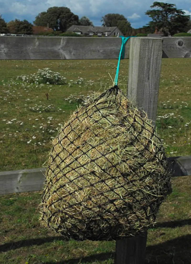 Snowhill Hungry Horace Greedy Feeder Haynet Nets 110CM Black/Aqua