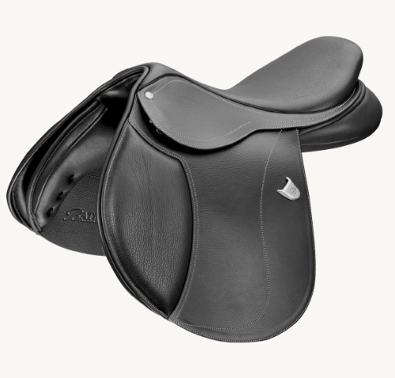 Bates Hunter Jumper Saddle CAIR Classic Black 17 Inch