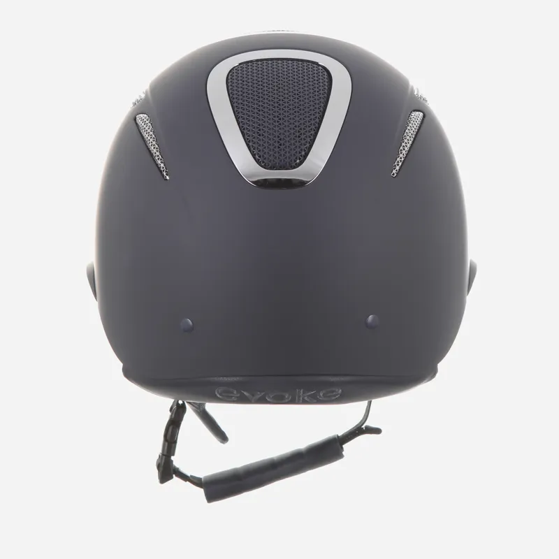 Evoke Elara Wide Peak Navy Silver Chrome Large 58-60cm Shell Sized Liner Not Included-2