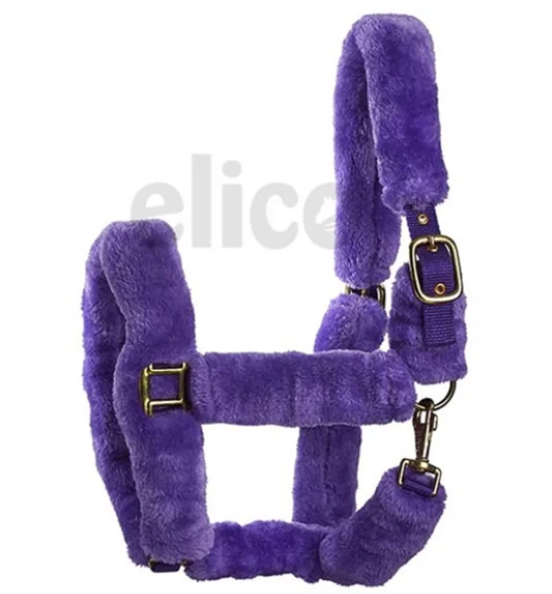 Elico Headcollar Fleece Purple