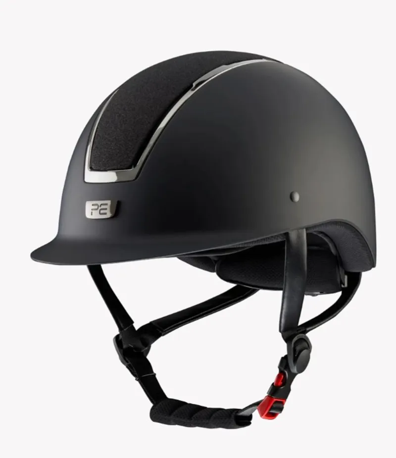 Premier Equine Odyssey Horse Riding Helmet in Black