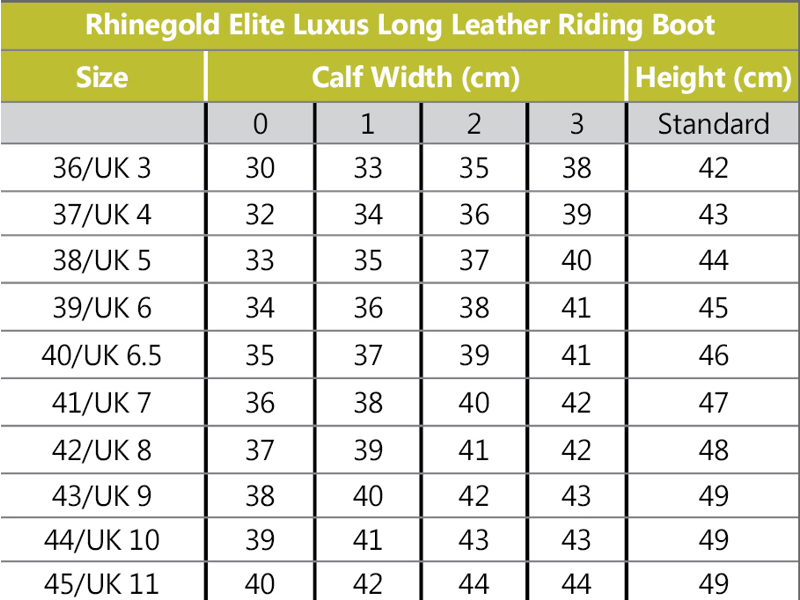 Rhinegold Elite Seville Boot Black Size 9 2 Calf-1