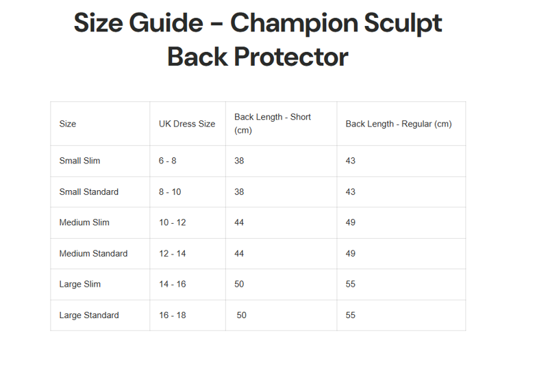 Champion Sculpt Back Protector Black-2