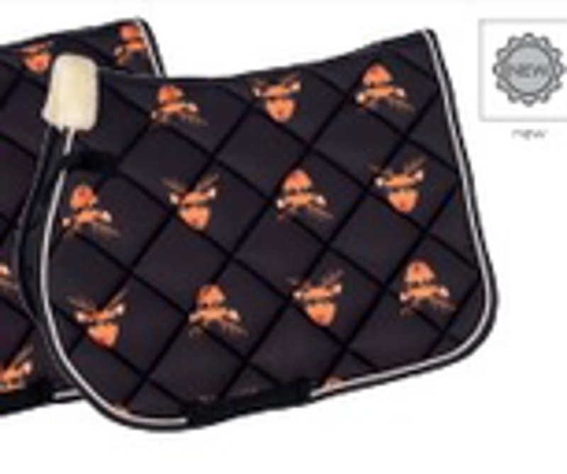 HKM Reindeer Saddle Cloth Pony GP Brown-1