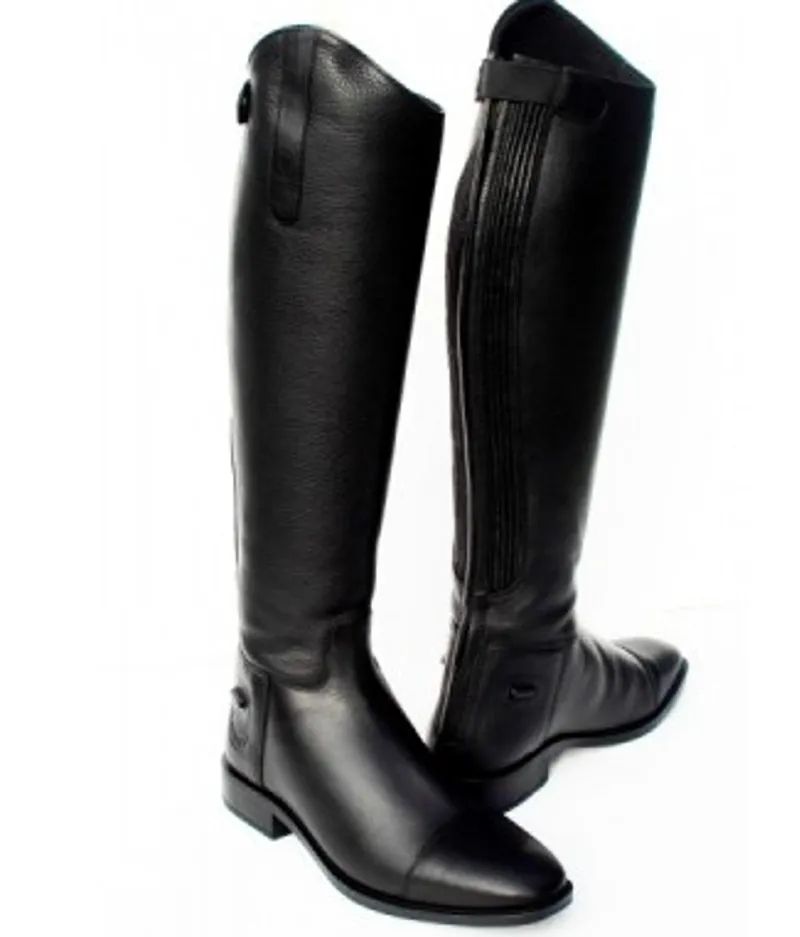 Rhinegold Elite Seville Boot Black Size 9 2 Calf