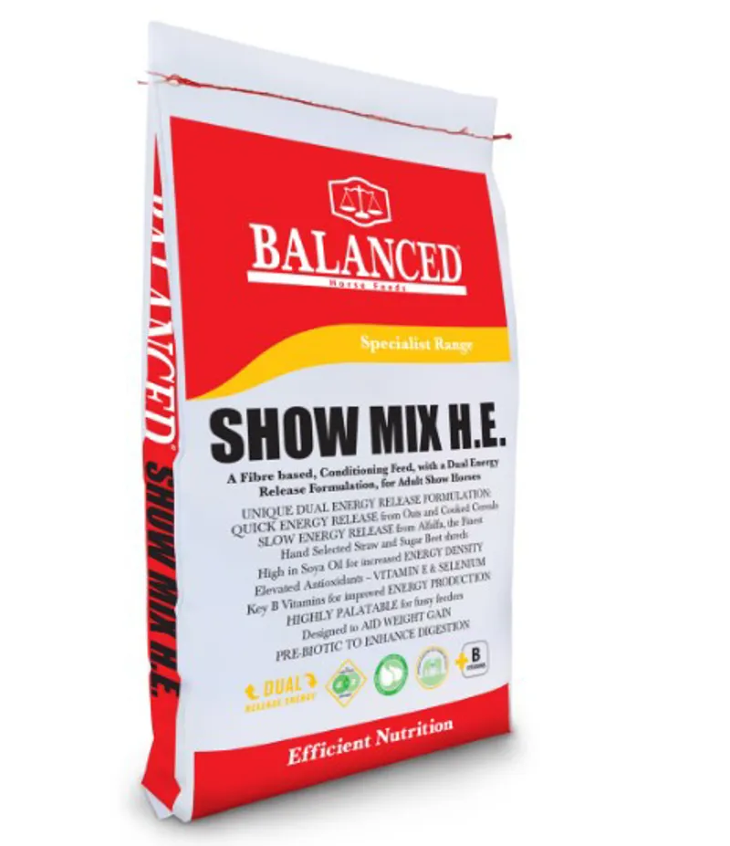 Balanced Show Mix H.E Quick Release Energy