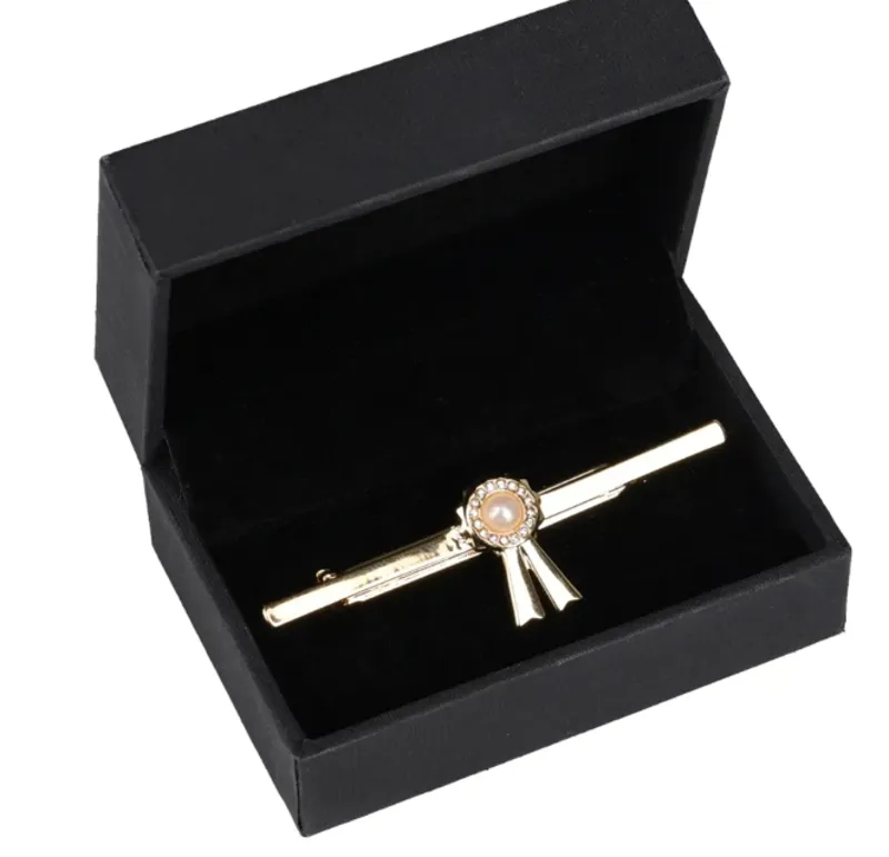 Supreme Products Tie Pin - Gold royal rosette