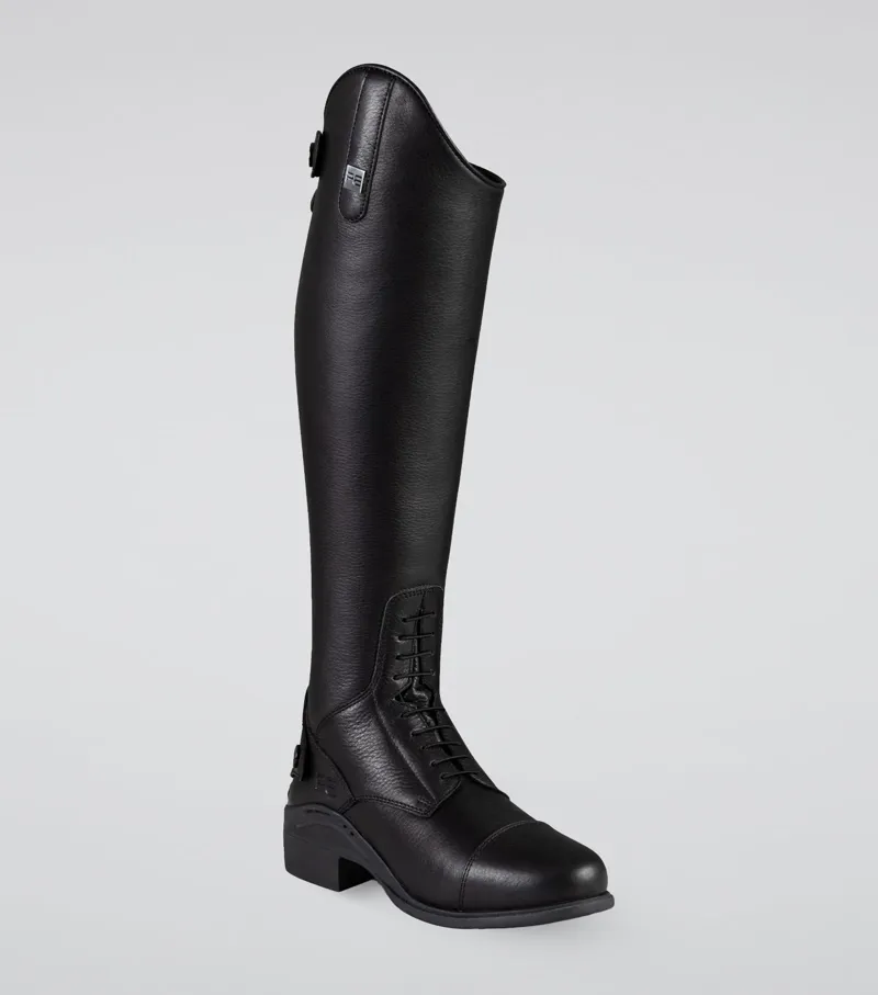Vallardi Ladies Leather WIDE Field Tall Riding Boot -2