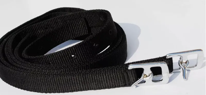 Windsor Synthetic Stirrup Leathers Black