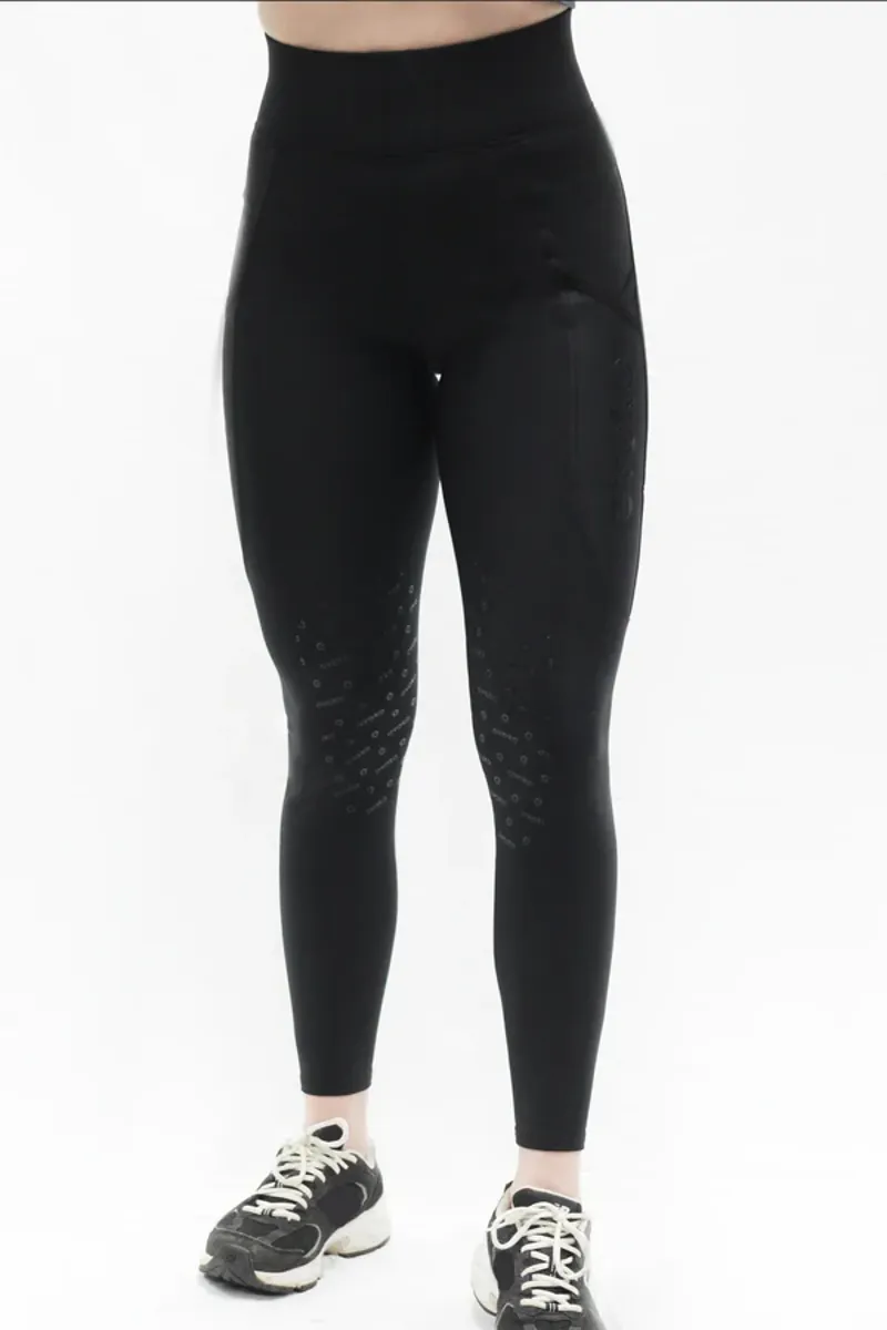 Evoke Performance Riding Tights Black size Medium-1