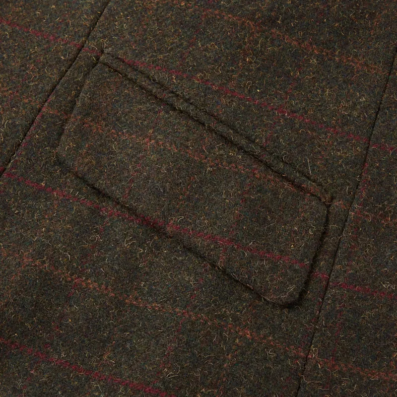 CAMEO JUNIOR SHOW JACKET GREEN TWEED-1