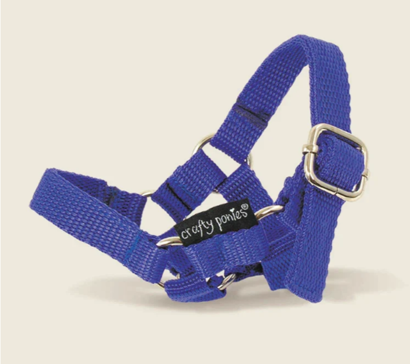 Crafty Ponies Pony Headcollar Blue
